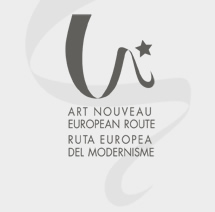 Logotype de la Route européenne de l´Art nouveau